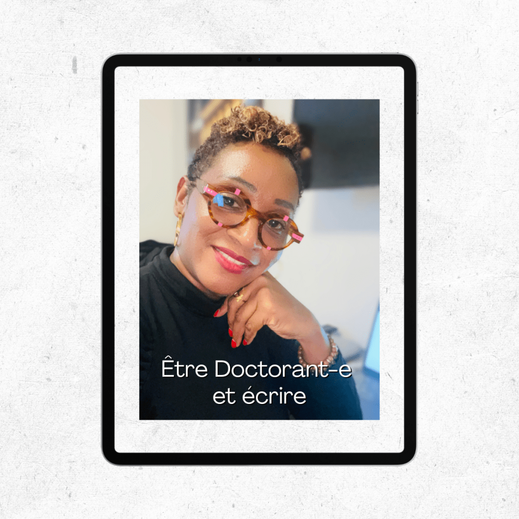 Être doctorant-e et écrire.